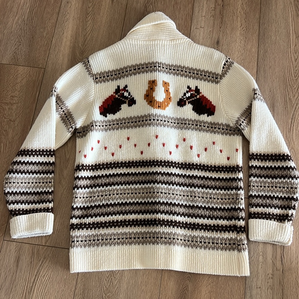 AMAZING Vintage Horse Sweater - Picture 2 of 9